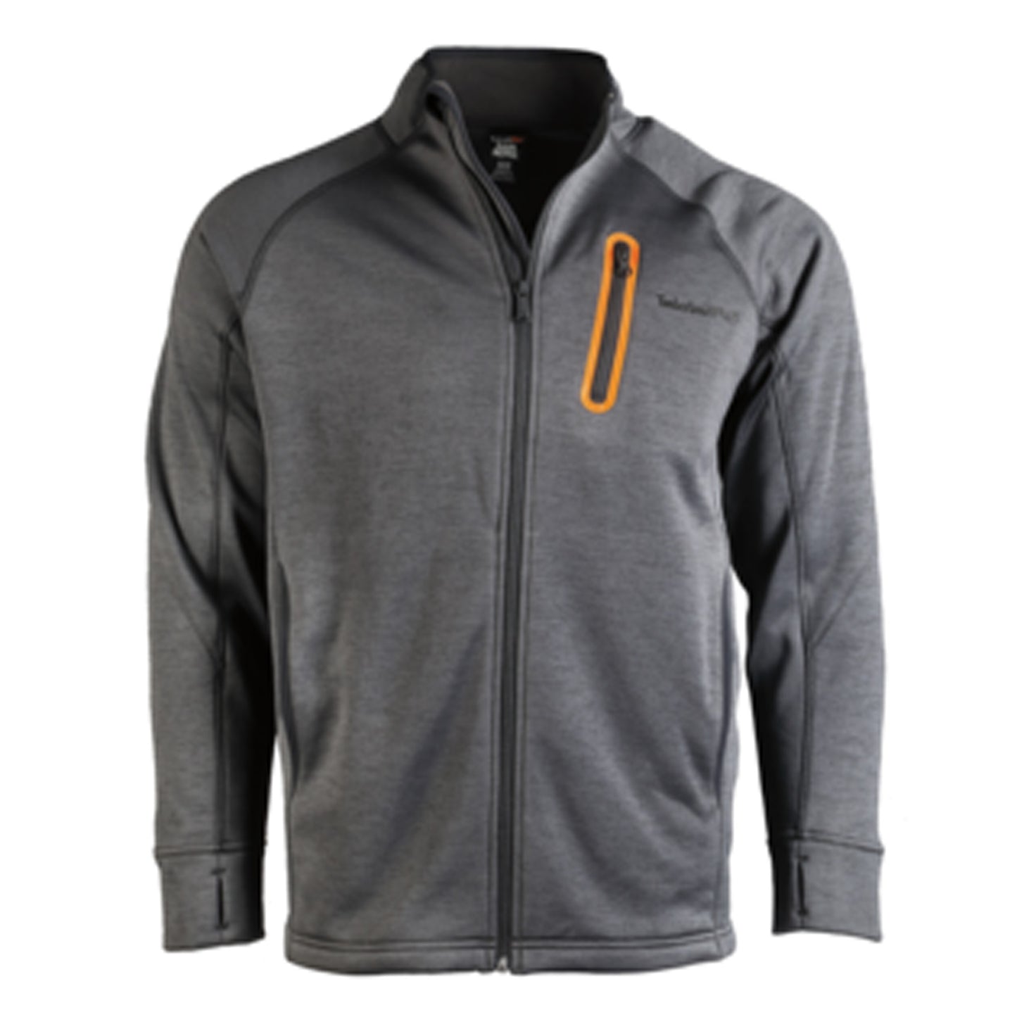 Peltz Shoes Men's Timberland Pro Reaxion Full Zip Fleece Jacket CHARCOAL TB0A55RWCV9