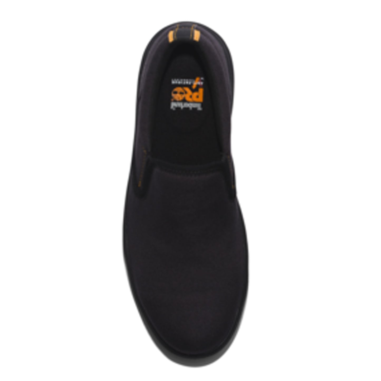 Peltz Shoes Men's Timberland Pro Berkley Slip-On Comp Toe Work Shoe Grey Yellow TB0A5NUP065