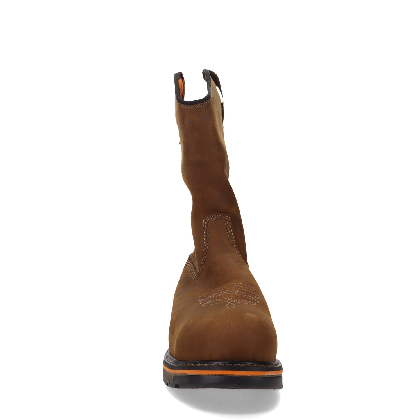 Peltz Shoes Men's Timberland Pro True Grit Pull On Comp Toe Work Boot Brown TB0A5WZB214