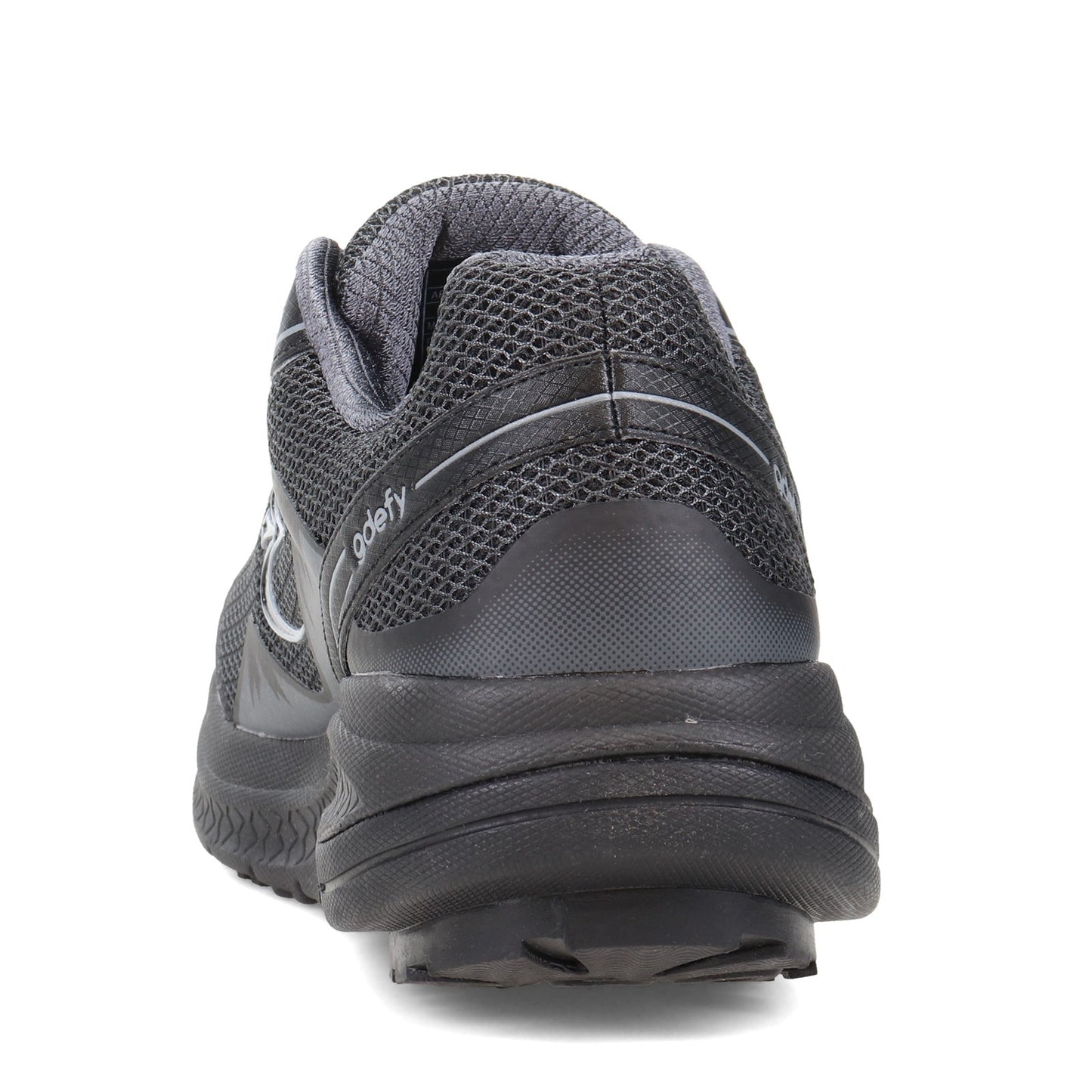 Peltz Shoes Men's Gravity Defyer Mighty Walk Walking Shoe BLACK TB9024MBL