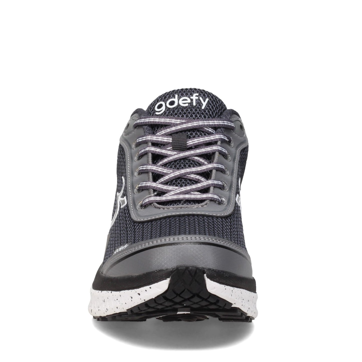 Peltz Shoes Men's Gravity Defyer Mighty Walk Walking Shoe GRAY TB9024MGS