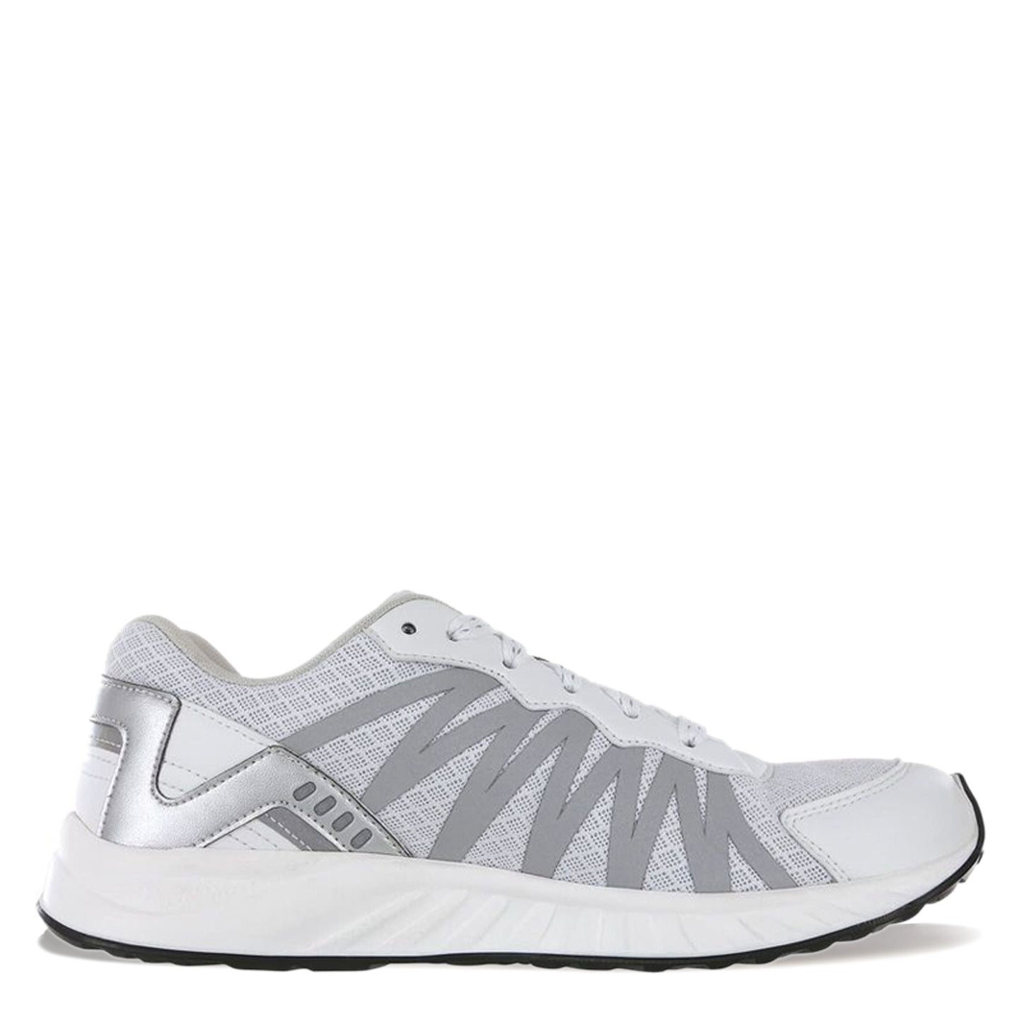 Peltz Shoes Women's SAS Tempo Sneaker WHITE SILVER TEMPO-WTSIL