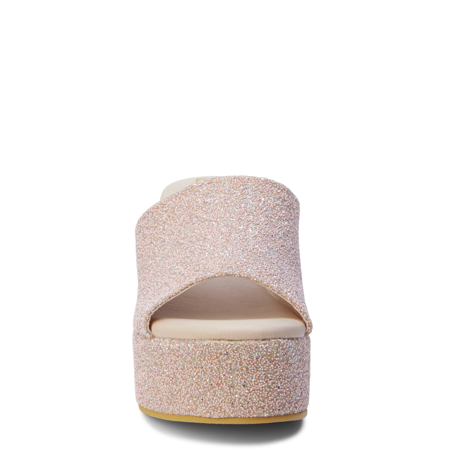 Peltz Shoes Women's Beach By Matisse Terry Sandal PINK GLITTER TERRY PINK GLITTER