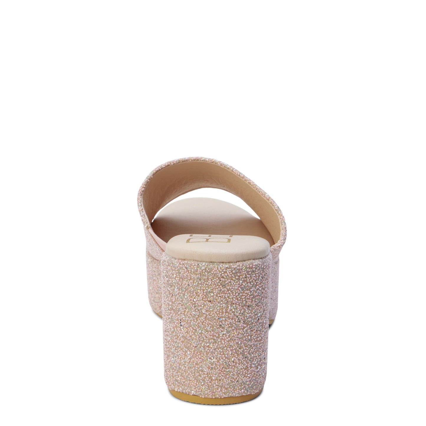 Peltz Shoes Women's Beach By Matisse Terry Sandal PINK GLITTER TERRY PINK GLITTER