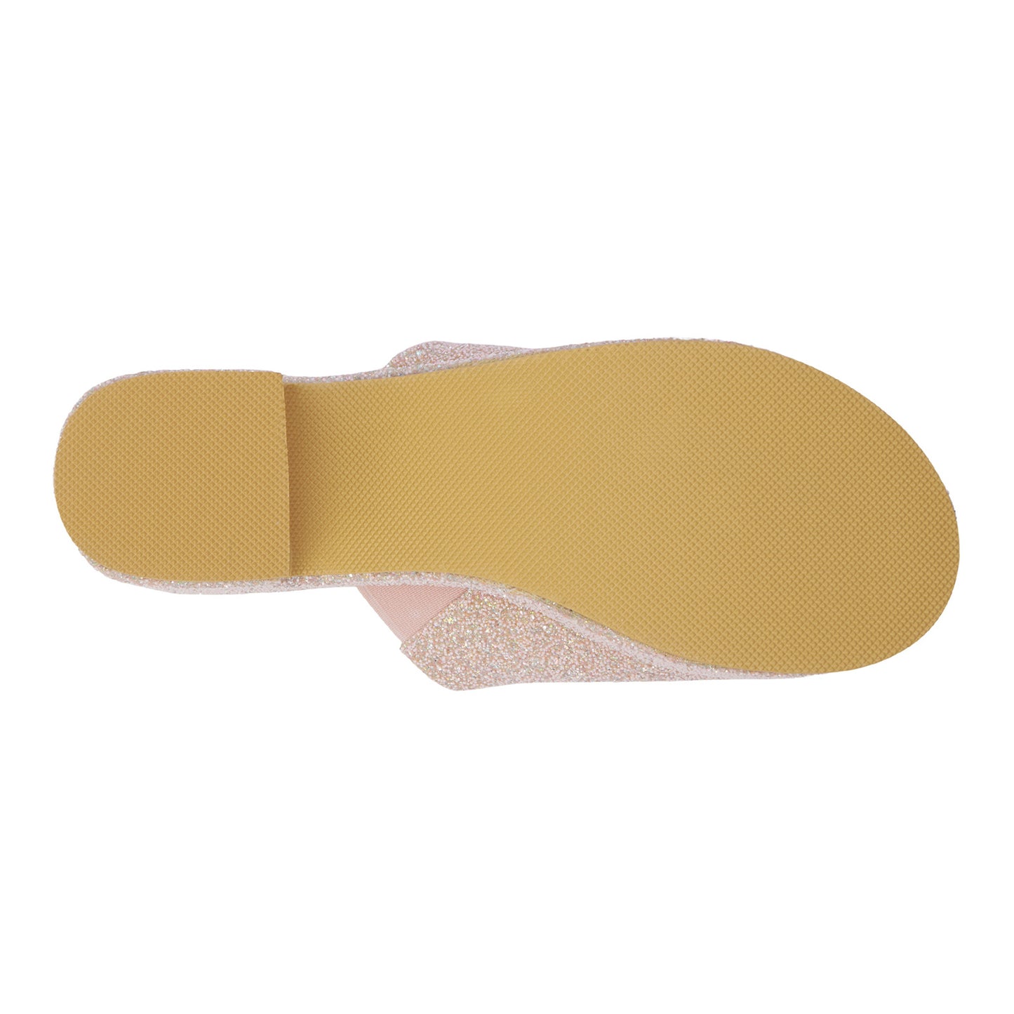Peltz Shoes Women's Beach By Matisse Terry Sandal PINK GLITTER TERRY PINK GLITTER