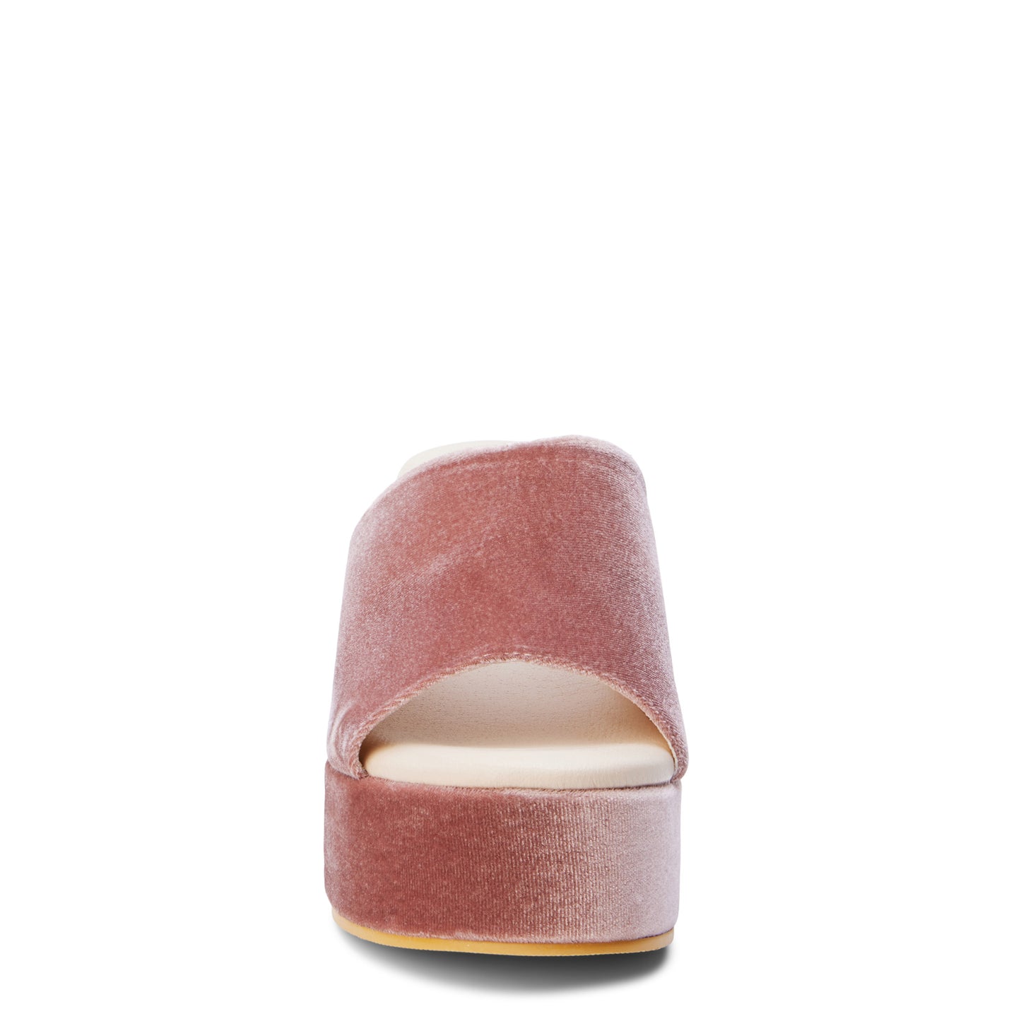 Peltz Shoes Women's Beach By Matisse Terry Sandal ROSE VELVET TERRY ROSE VELVET