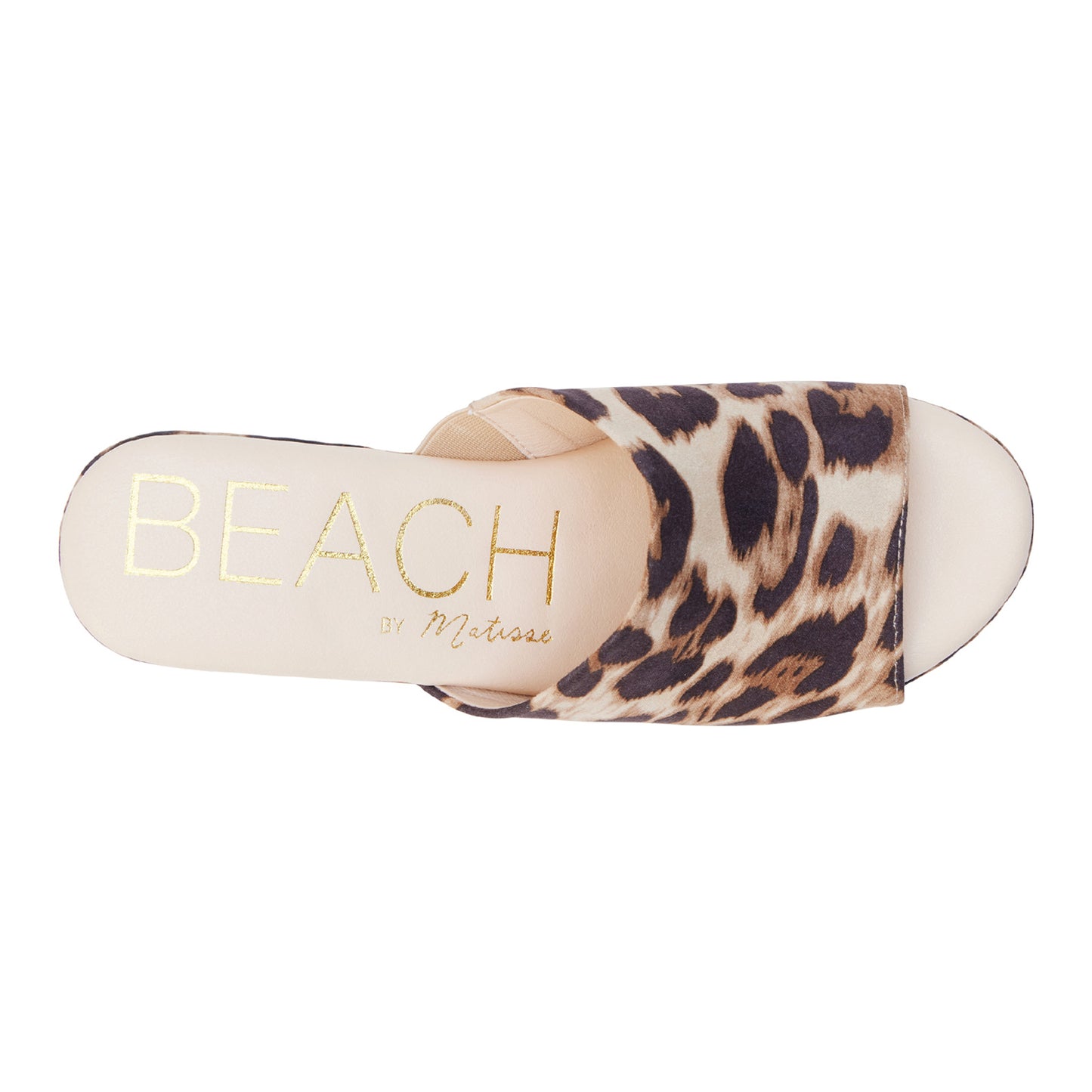 Peltz Shoes Women's Beach By Matisse Terry Sandal TAN LEOPARD TERRY TAN LEOPARD