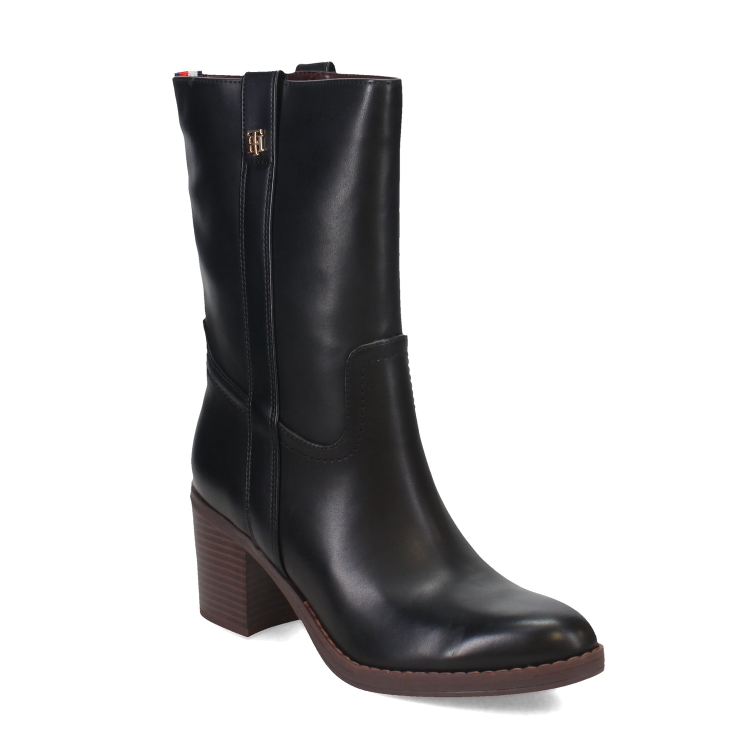 Peltz Shoes Women's Tommy Hilfiger Theal Boot BLACK THEAL-BLK01