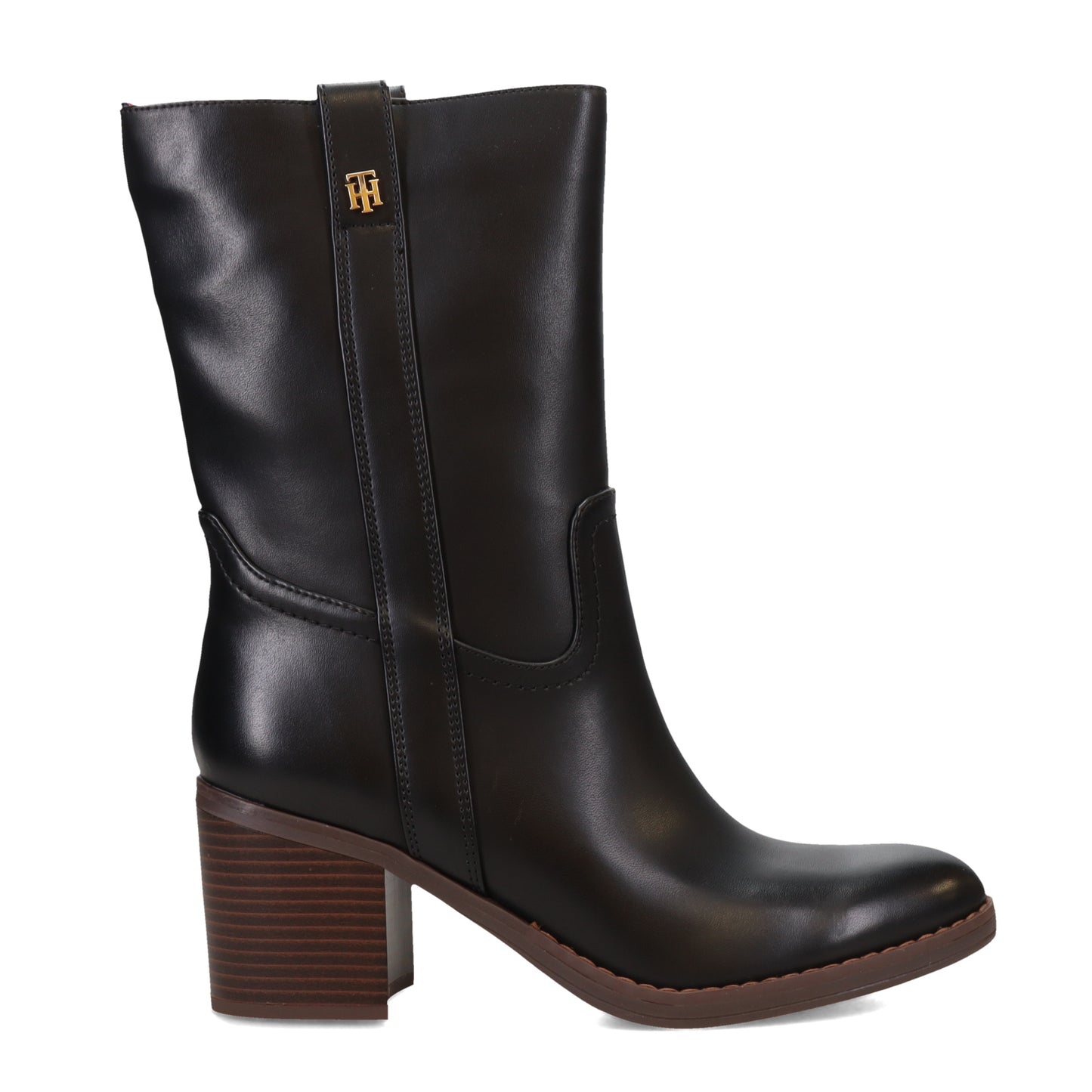 Peltz Shoes Women's Tommy Hilfiger Theal Boot BLACK THEAL-BLK01