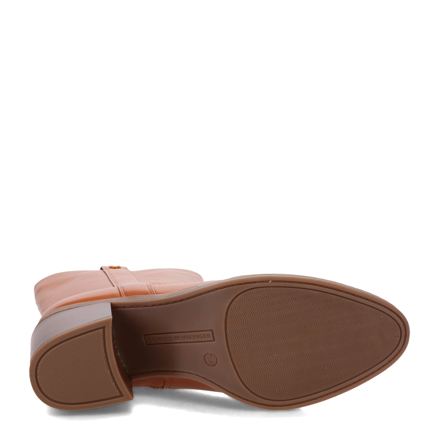 Peltz Shoes Women's Tommy Hilfiger Theal Boot TAN THEAL-DNA01
