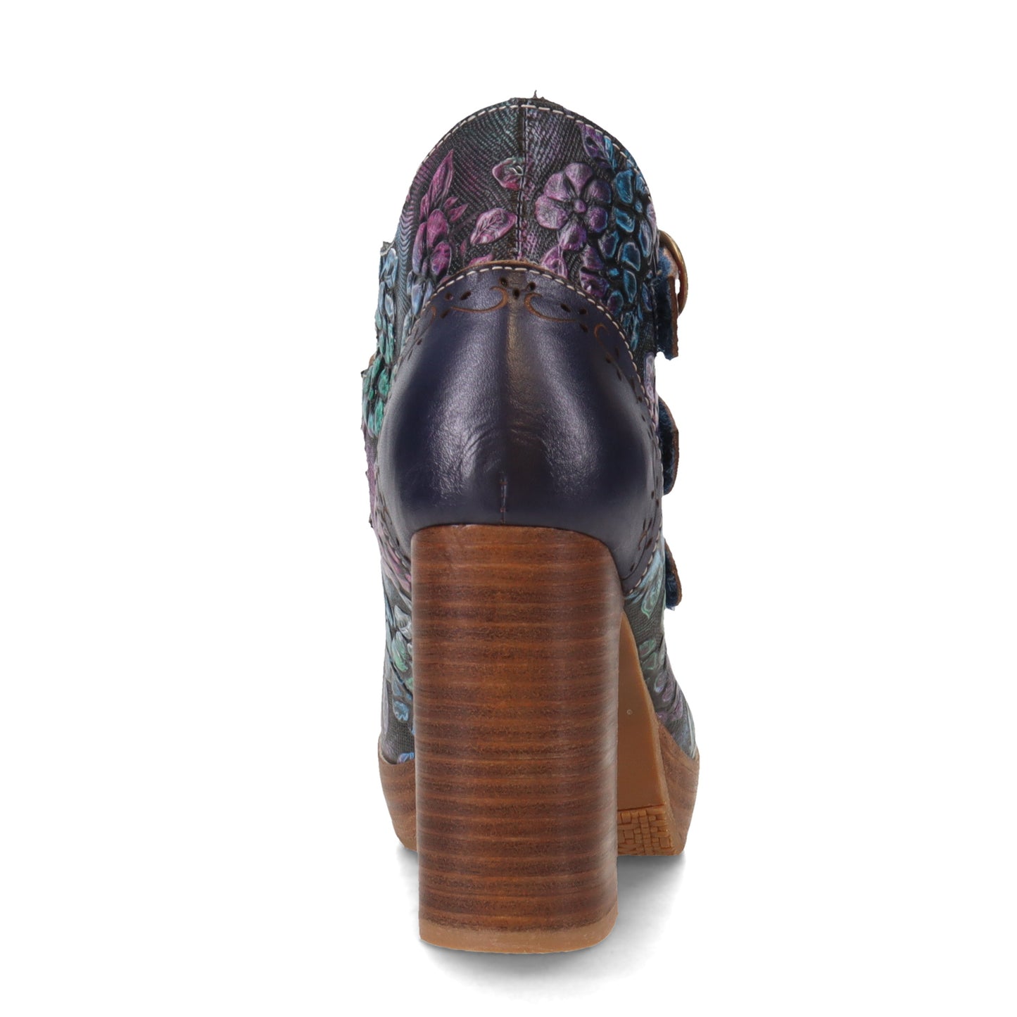 Peltz Shoes Women's L'Artiste by Spring Step The Lady Pump Navy Multi THELADY-NM