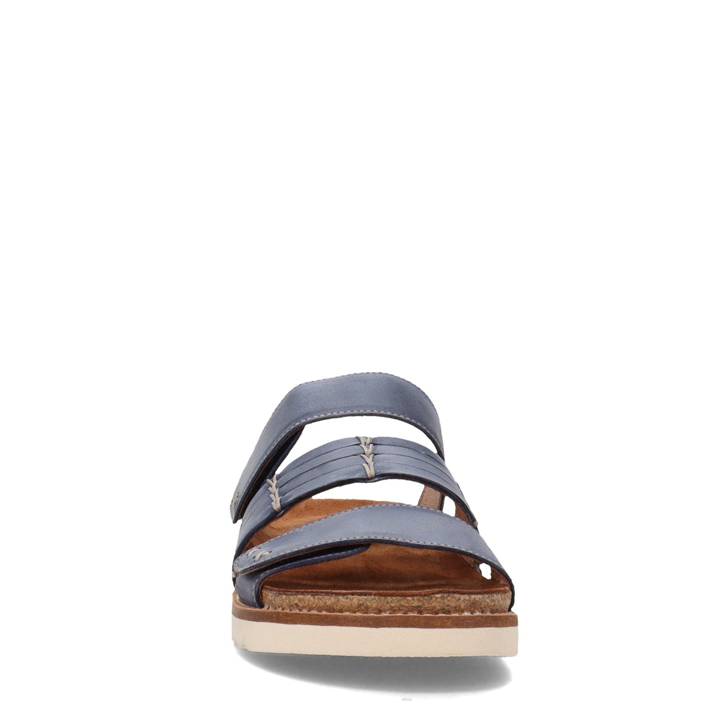 Peltz Shoes Women's Taos Tremendous Sandal Dark Blue TMD-7643-DKBL