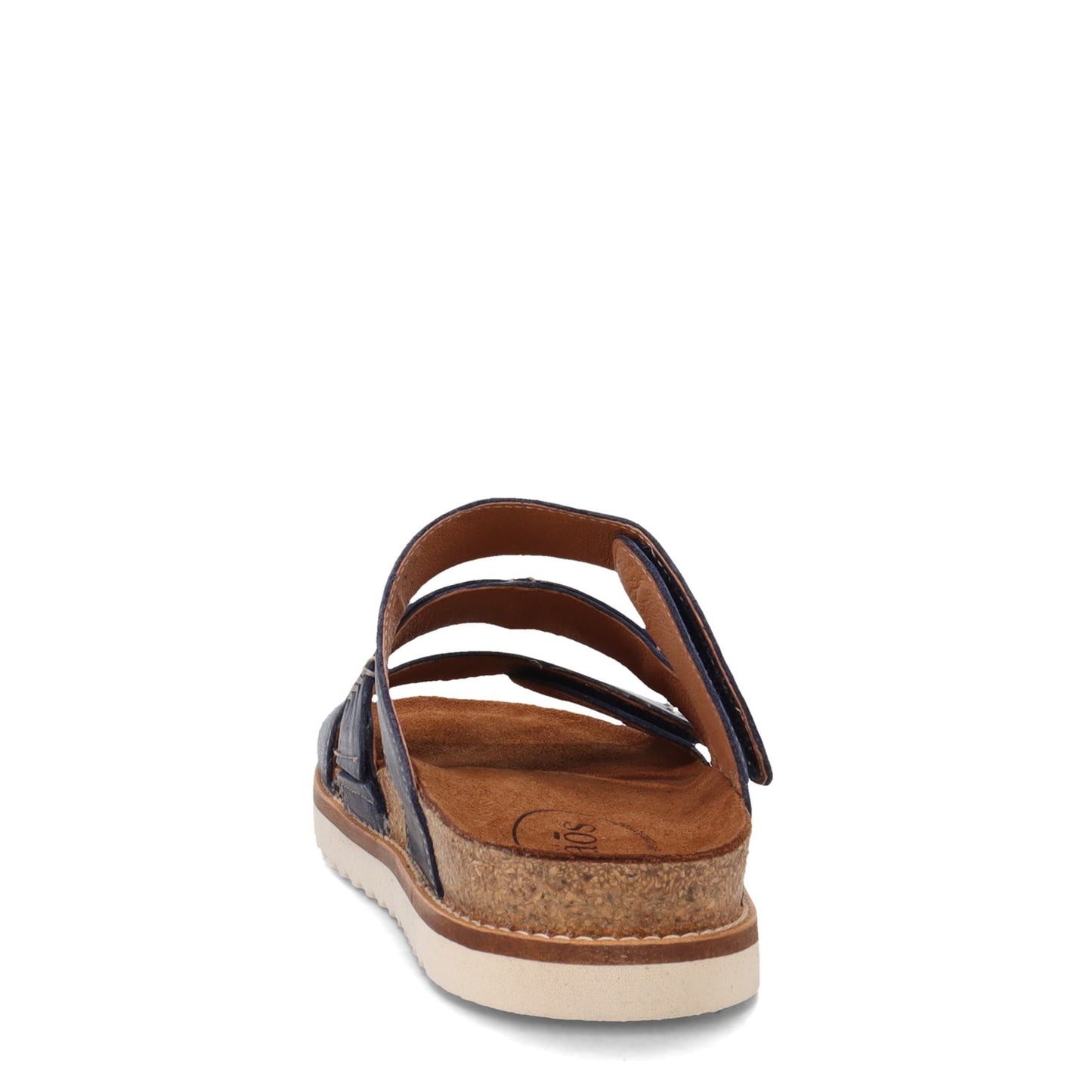 Peltz Shoes Women's Taos Tremendous Sandal Dark Blue TMD-7643-DKBL