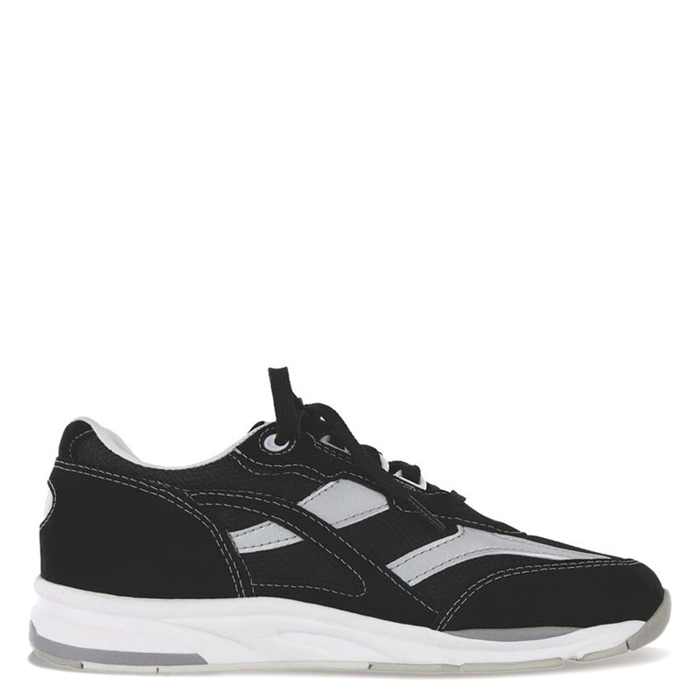 Peltz Shoes Women's SAS Tour Mesh Sneaker BLACK SILVER TOUR MESH-BKSIL