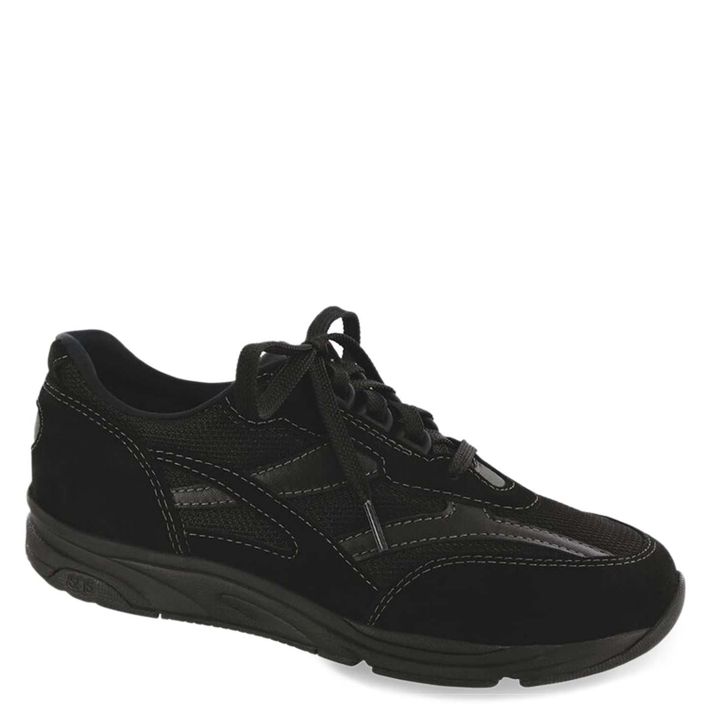 Peltz Shoes Women's SAS Tour Mesh Sneaker BLACK TOUR MESH-BLK