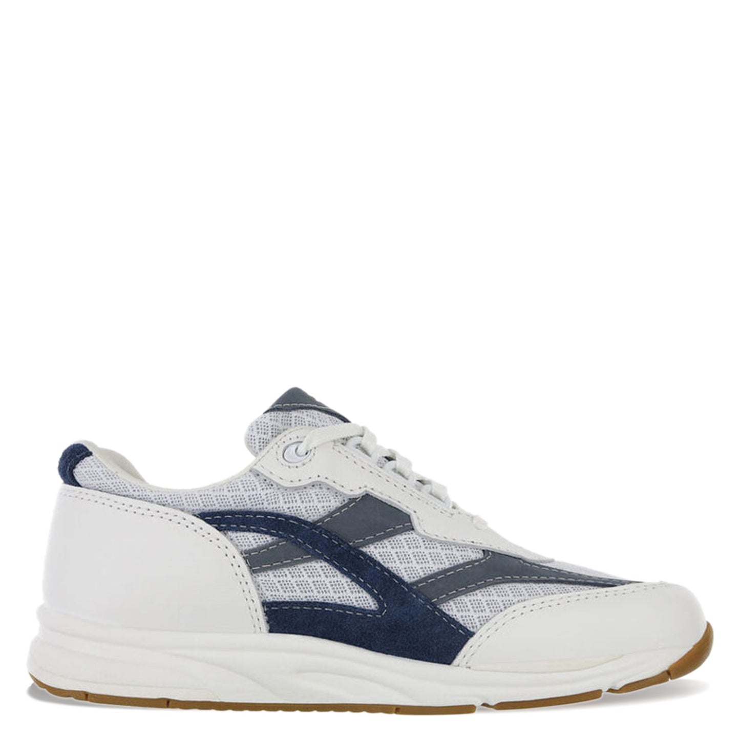 Peltz Shoes Women's SAS Tour Mesh Sneaker WHITE BLUE MULTI TOUR MESH-LV
