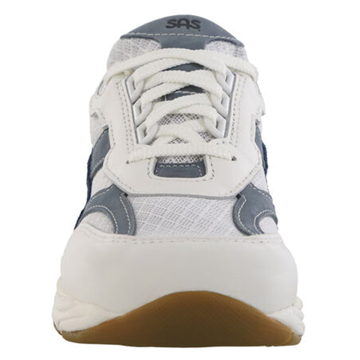 Peltz Shoes Women's SAS Tour Mesh Sneaker WHITE BLUE MULTI TOUR MESH-LV