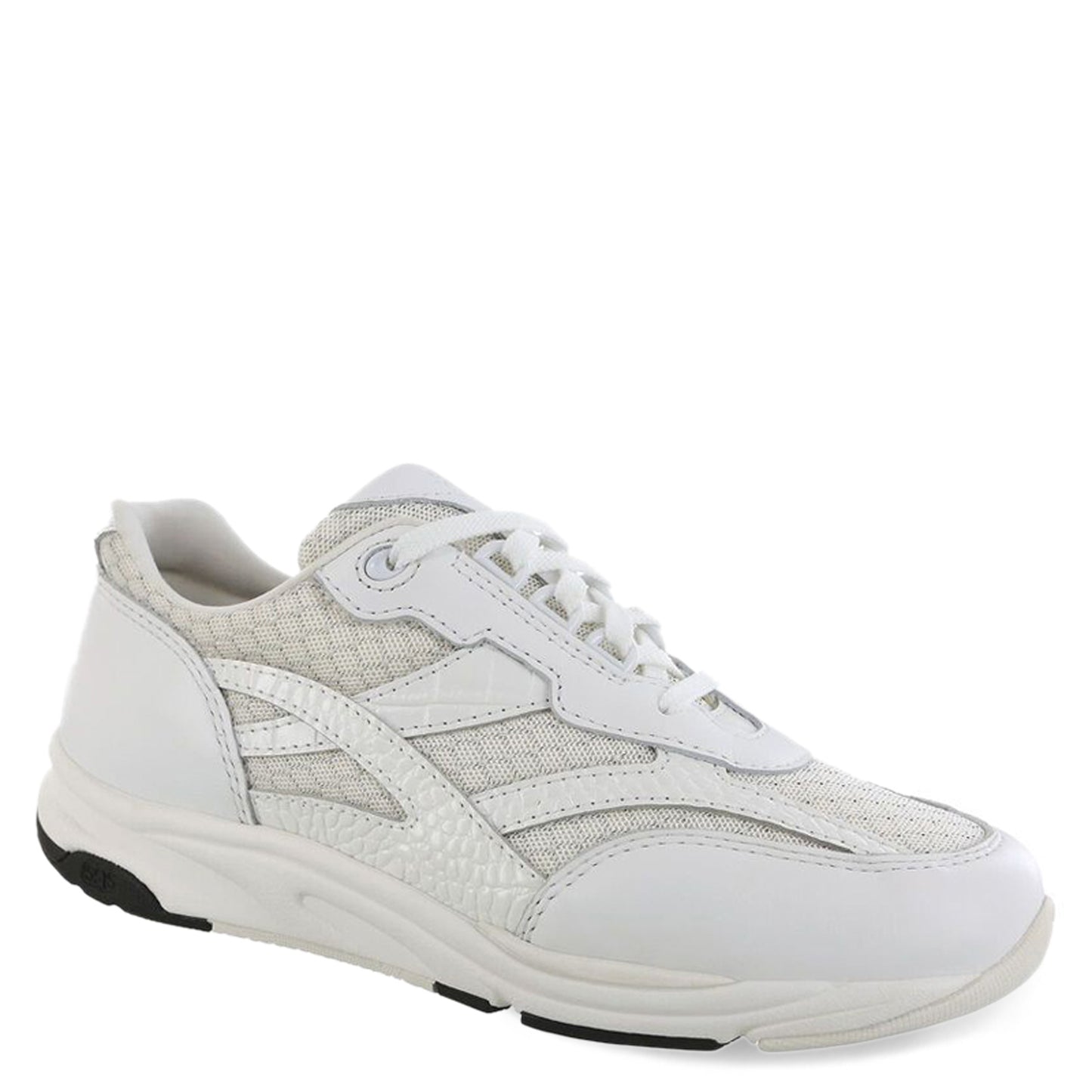 Peltz Shoes Women's SAS Tour Mesh Sneaker WHITE MULTI TOUR MESH-SAINT