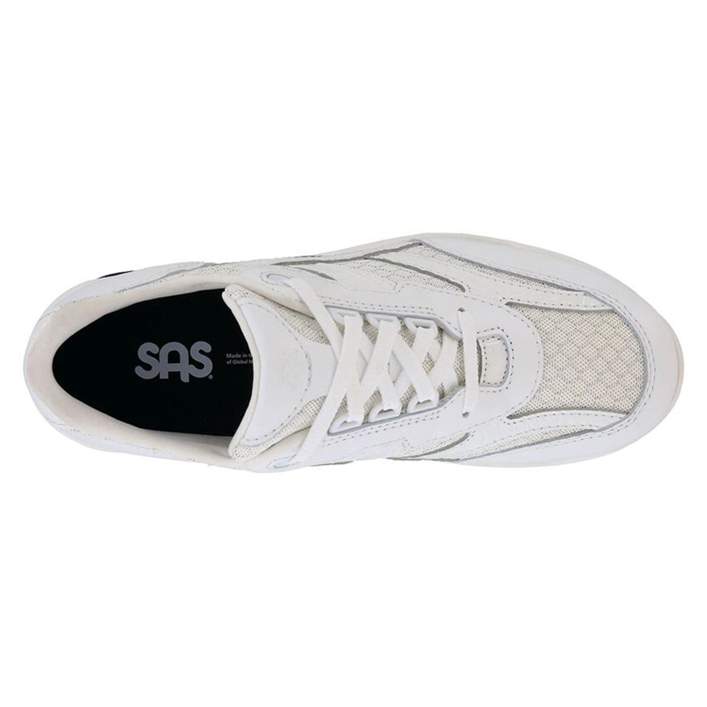 Peltz Shoes Women's SAS Tour Mesh Sneaker WHITE MULTI TOUR MESH-SAINT