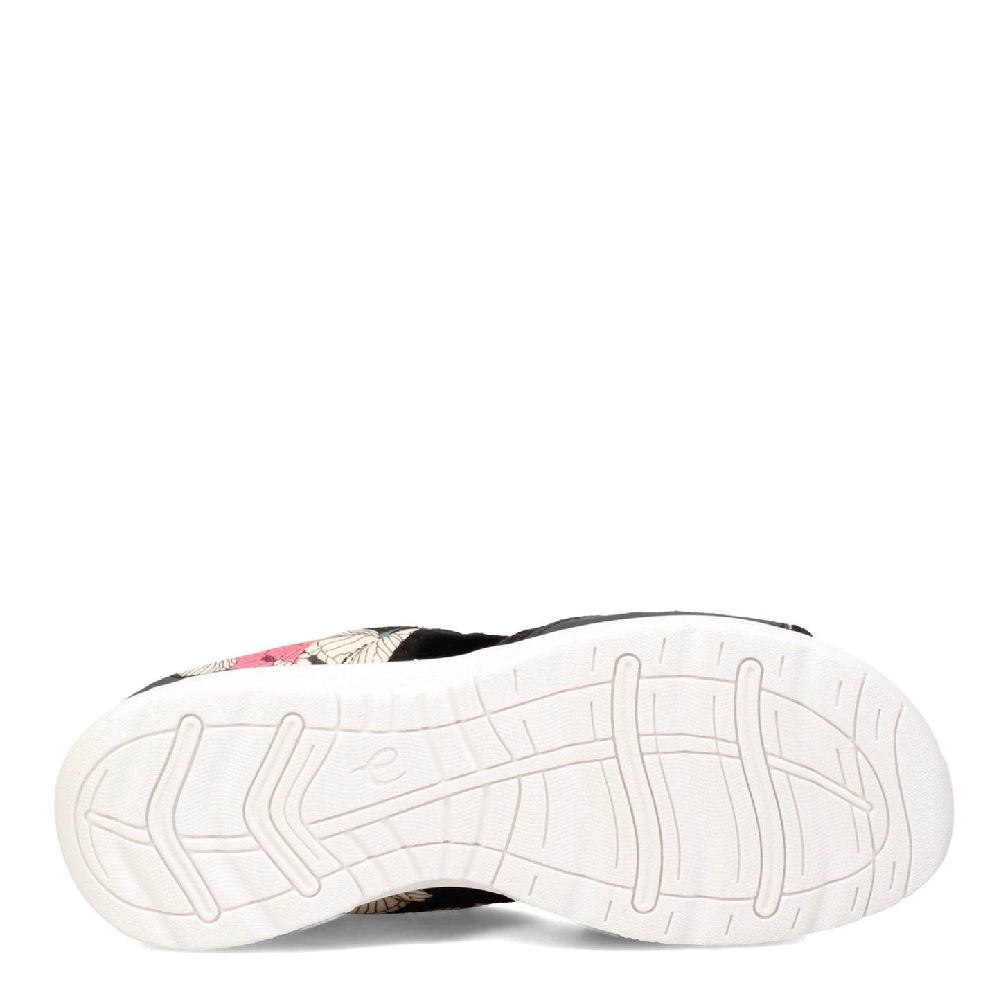 Peltz Shoes Women's Easy Spirit Traciee 2 Sandal BLACK ROSE TRACIEE2-BLK16