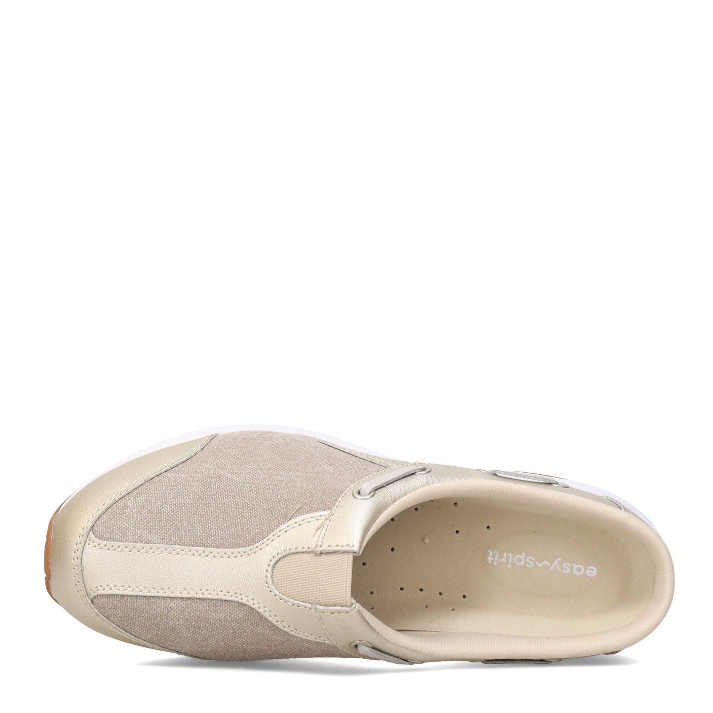 Peltz Shoes Women's Easy Spirit Travelknot Clog TAUPE TRAVKNOT22-240