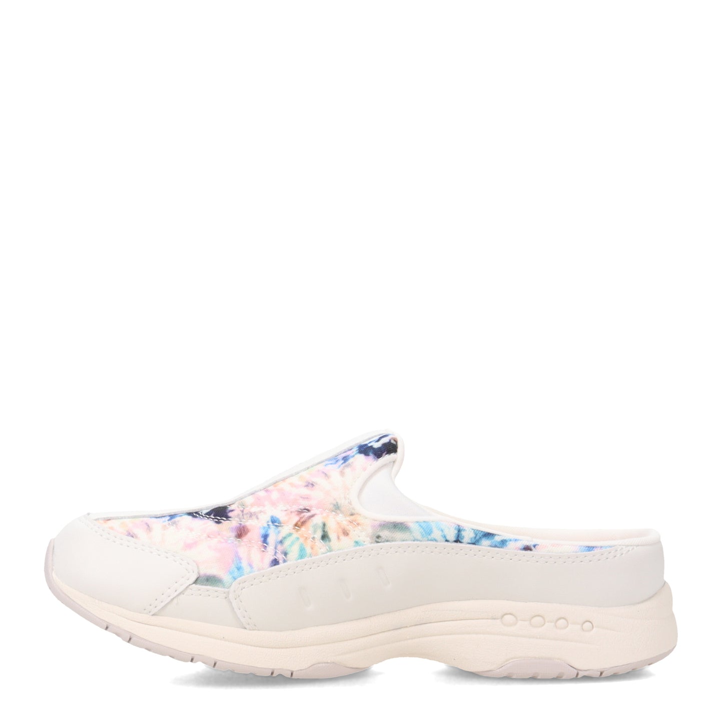 Peltz Shoes Women's Easy Spirit Traveltime Clog OFF WHITE MULTI TRAVTIME592-140