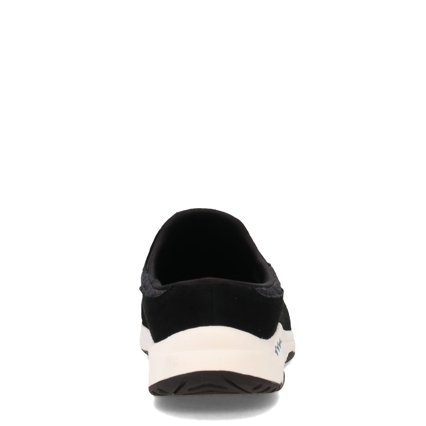 Peltz Shoes Women's Easy Spirit Traveltime Classic Clog BLACK IRIDESCENT TRAVTIME612-001