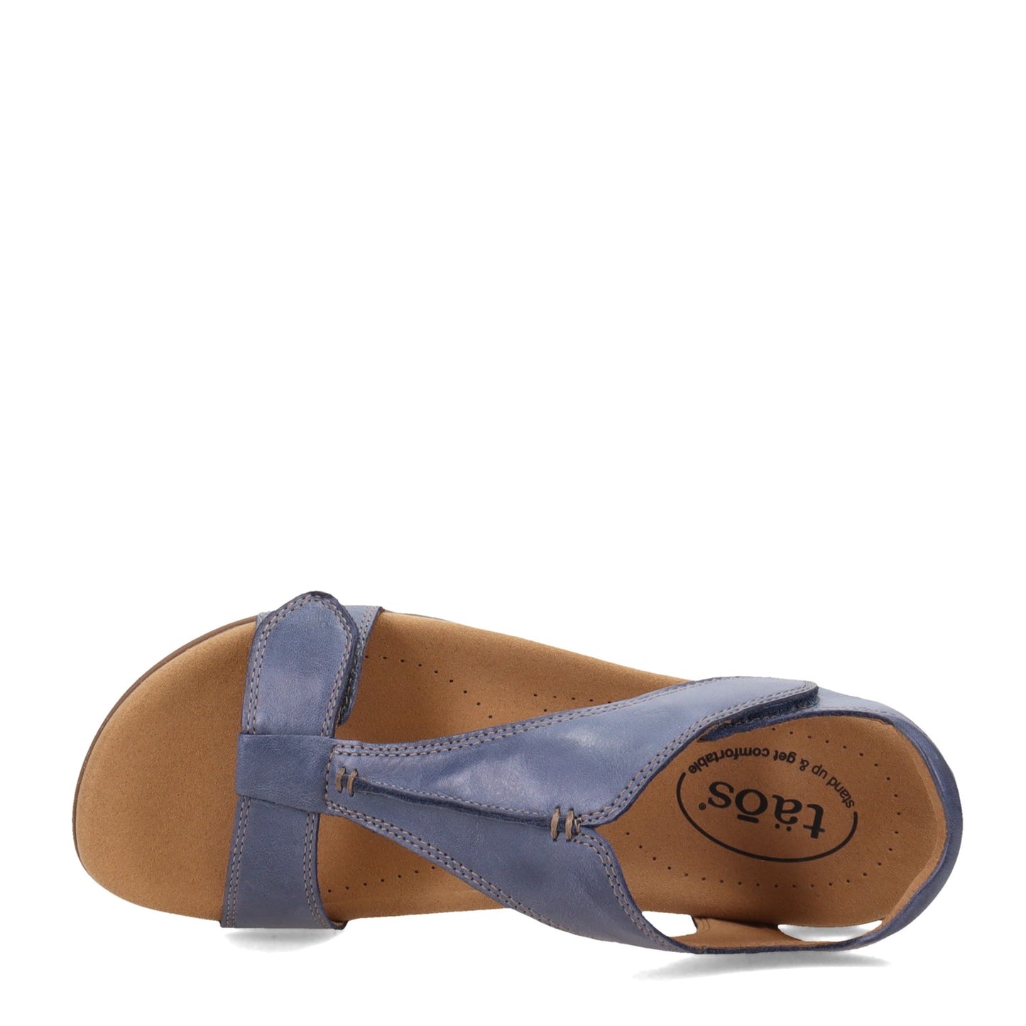 Peltz Shoes Women's Taos The Show Sandal Dark Blue TSH-14039-DKBL