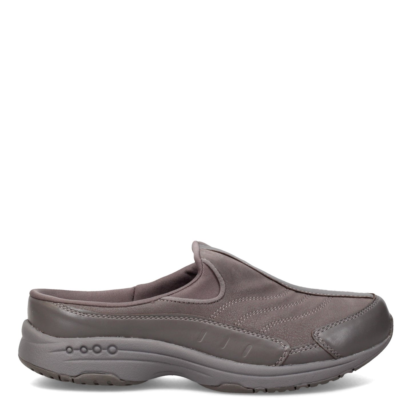 Peltz Shoes Women's Easy Spirit Traveltime Classic Clog GREY MEDIUM TTIME234-030