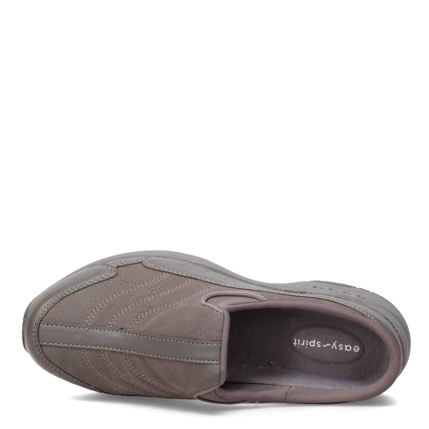 Peltz Shoes Women's Easy Spirit Traveltime Classic Clog GREY MEDIUM TTIME234-030