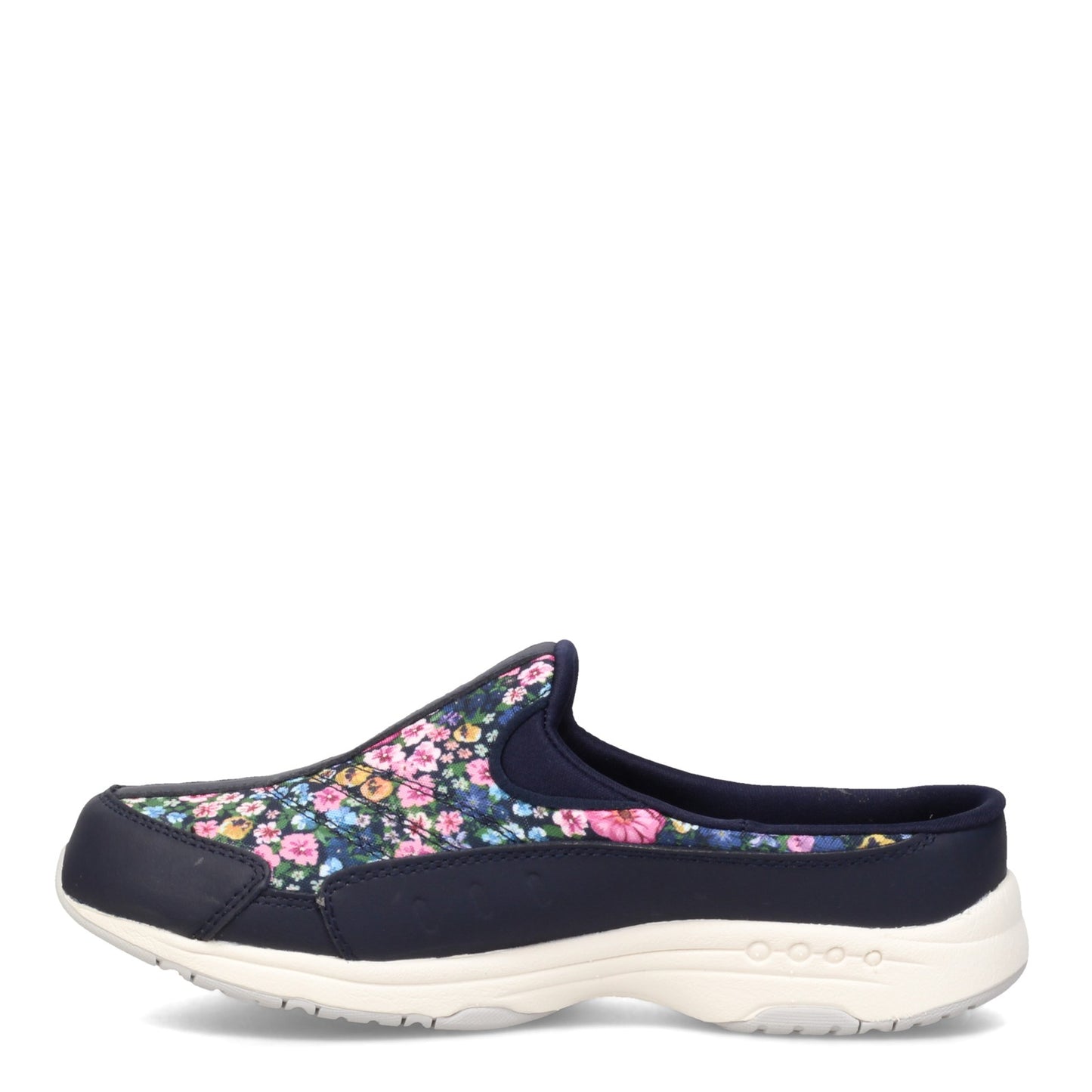 Peltz Shoes Women's Easy Spirit Traveltime Classic Clog NAVY FLORAL TTIME594-400