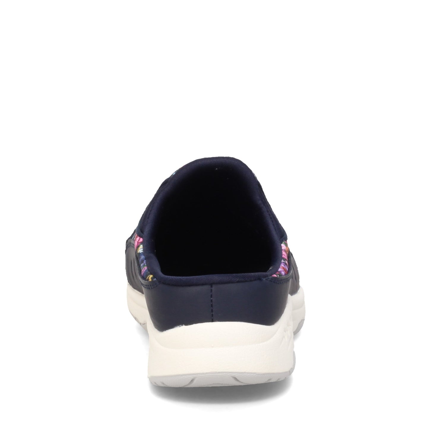 Peltz Shoes Women's Easy Spirit Traveltime Classic Clog NAVY FLORAL TTIME594-400