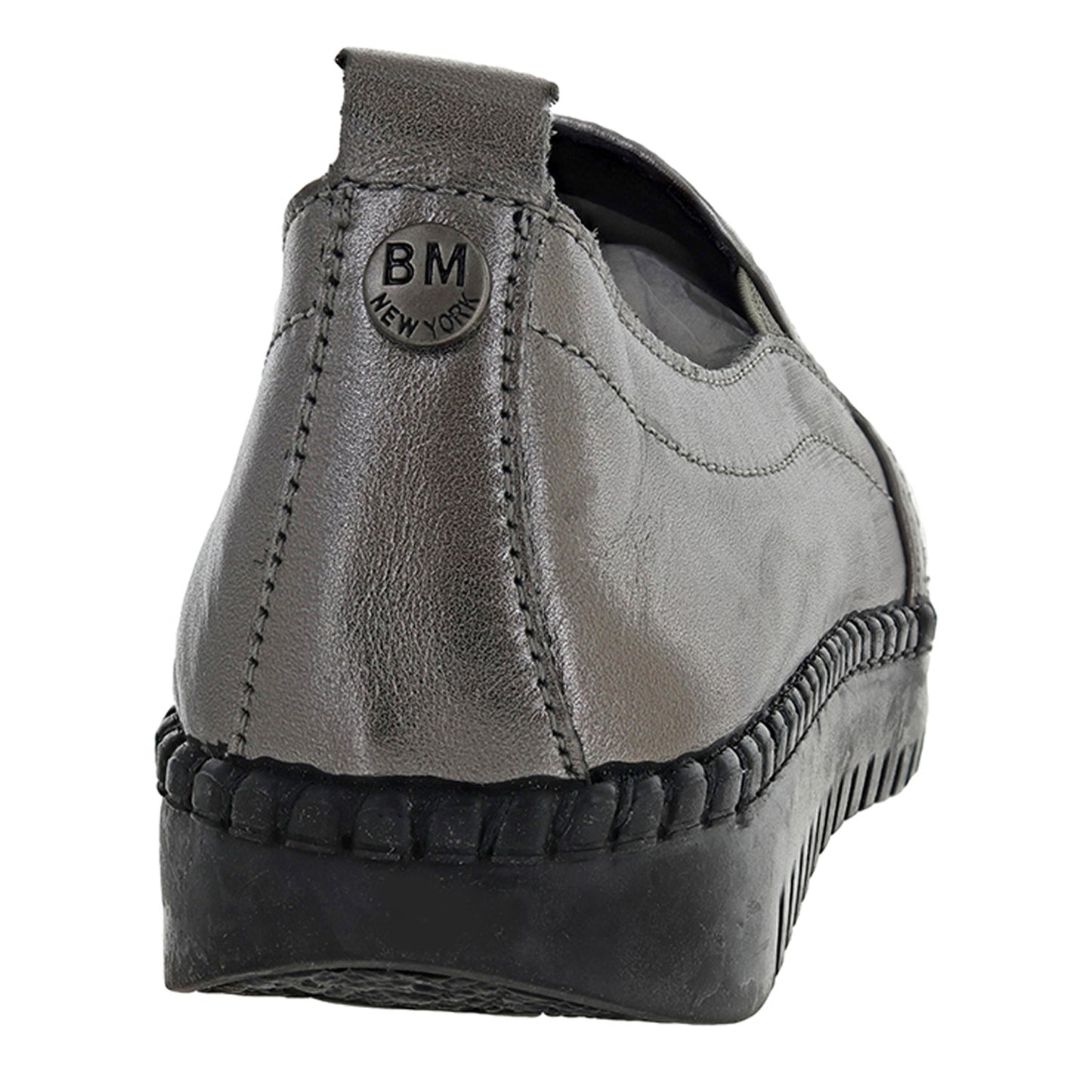 Peltz Shoes Women's Bernie Mev TW114 Slip-On GUNMETAL TW114-GUNMET