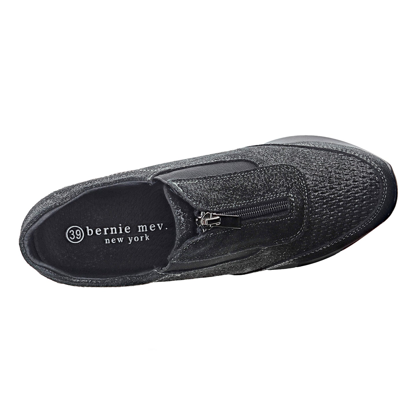 Peltz Shoes Women's Bernie Mev TW196 Sneaker GUNMETAL TW196-GUN
