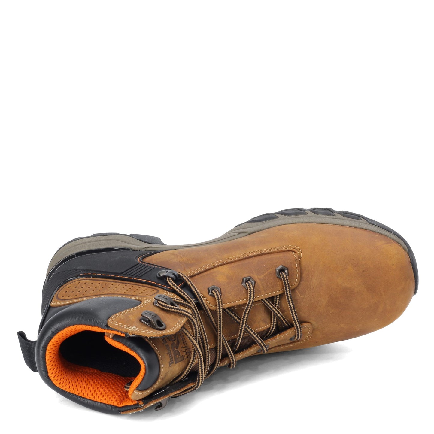 Peltz Shoes Men's Timberland PRO Hypercharge Waterproof 6 inch Boot BROWN TB0A1Q56214