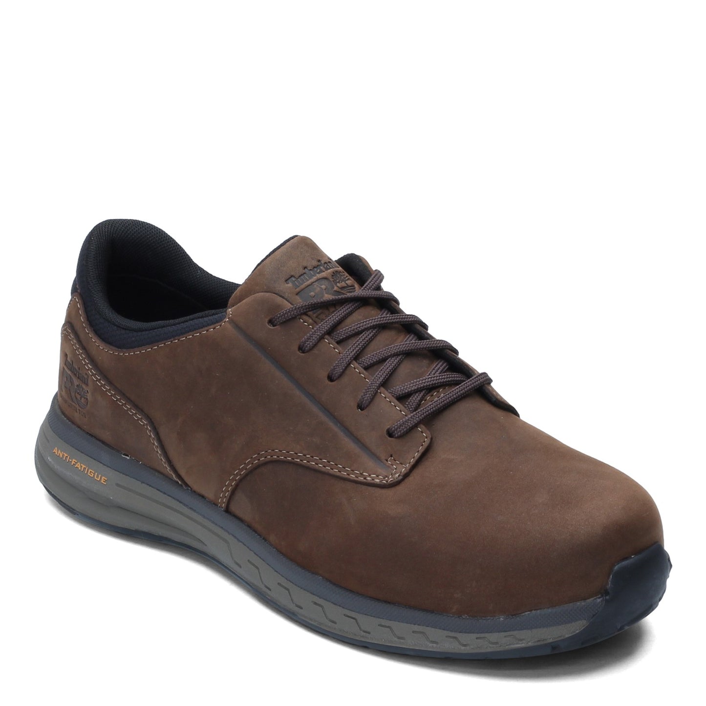 Peltz Shoes Men's Timberland Pro Drivetrain Comp Toe Work Shoe BROWN TB0A1Z6A214