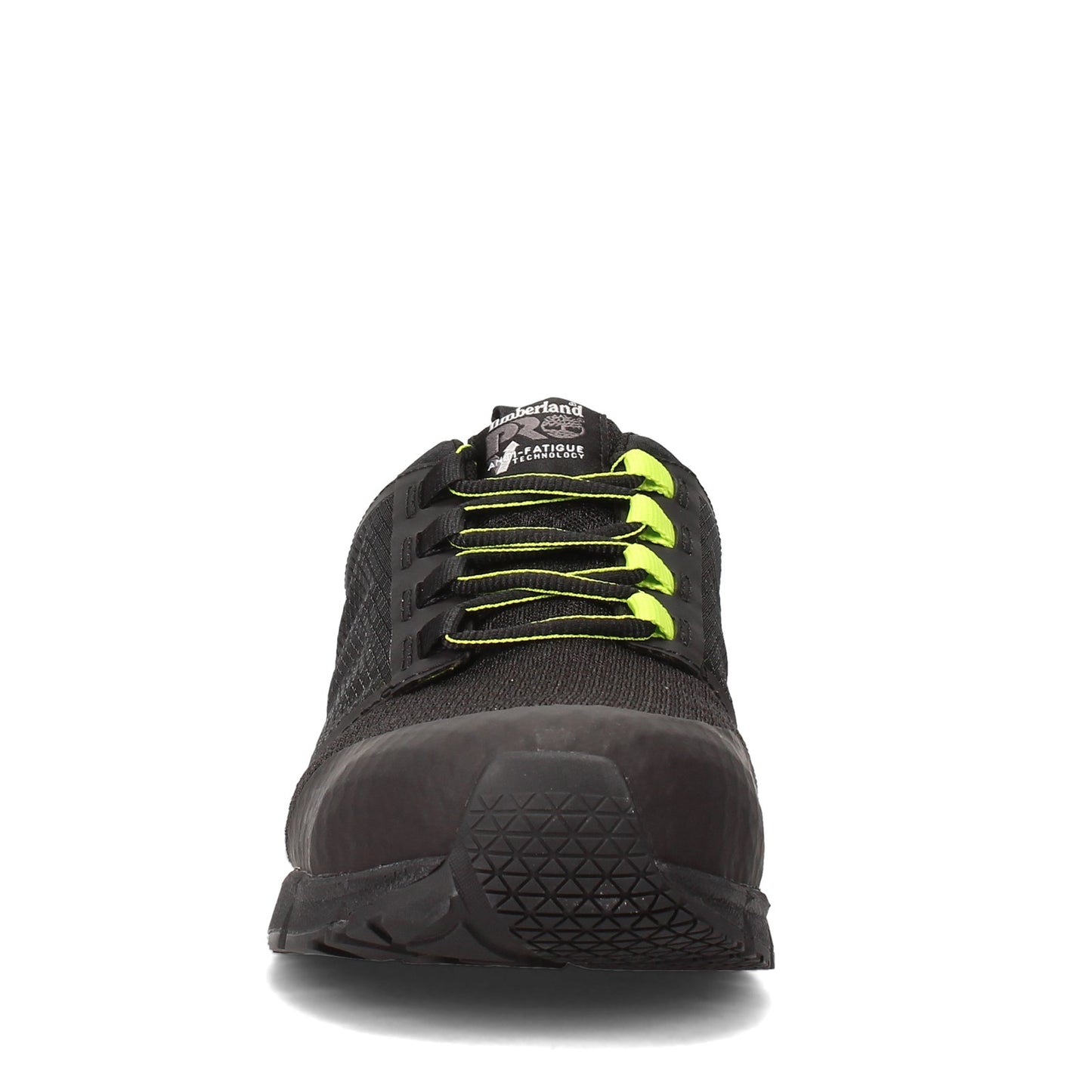 Peltz Shoes Men's Timberland Pro Radius Comp Toe Work Shoe BLACK LIME TB0A27X5001
