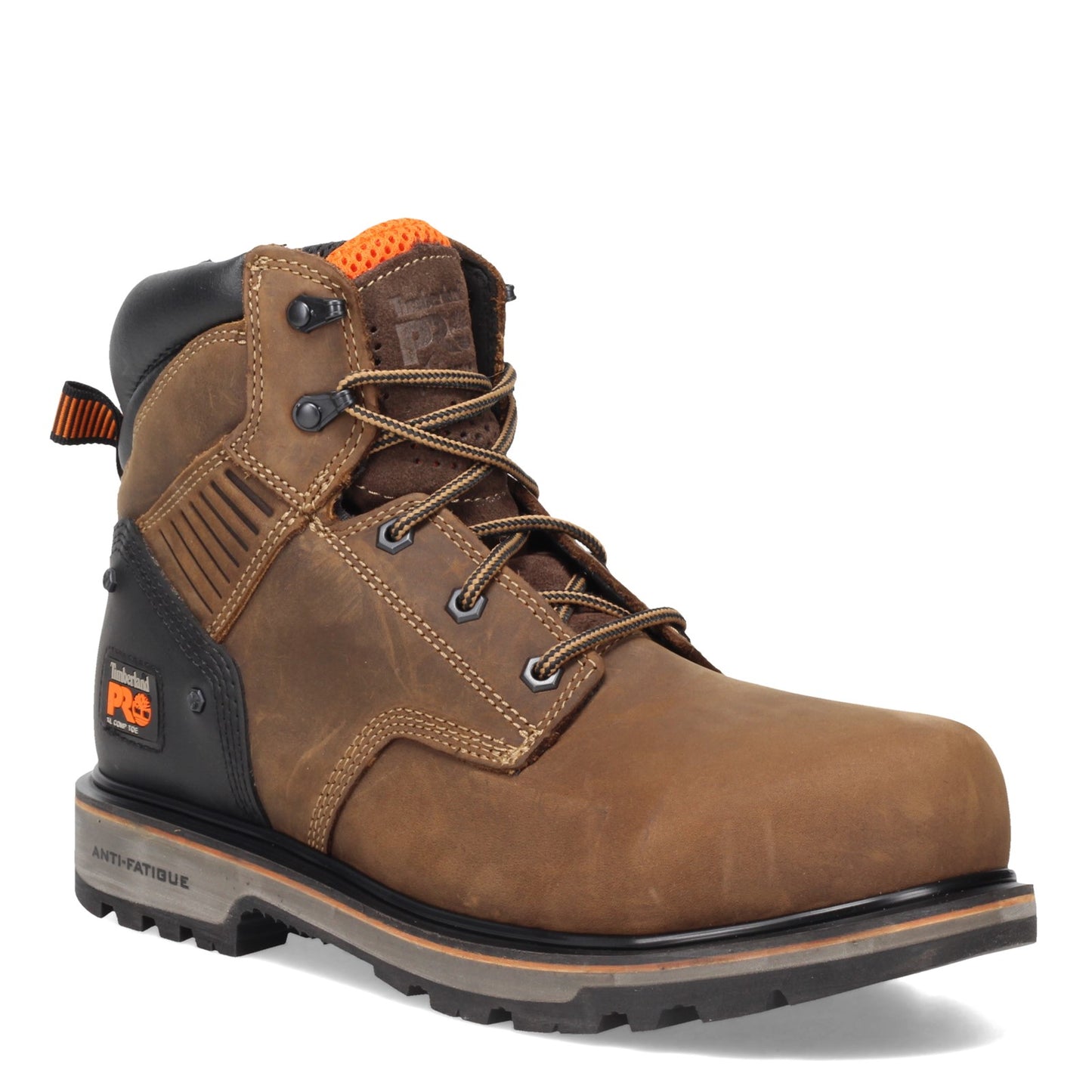 Peltz Shoes Men's Timberland Pro Ballast 6in Comp Toe Work Boot BROWN TB0A29HT214