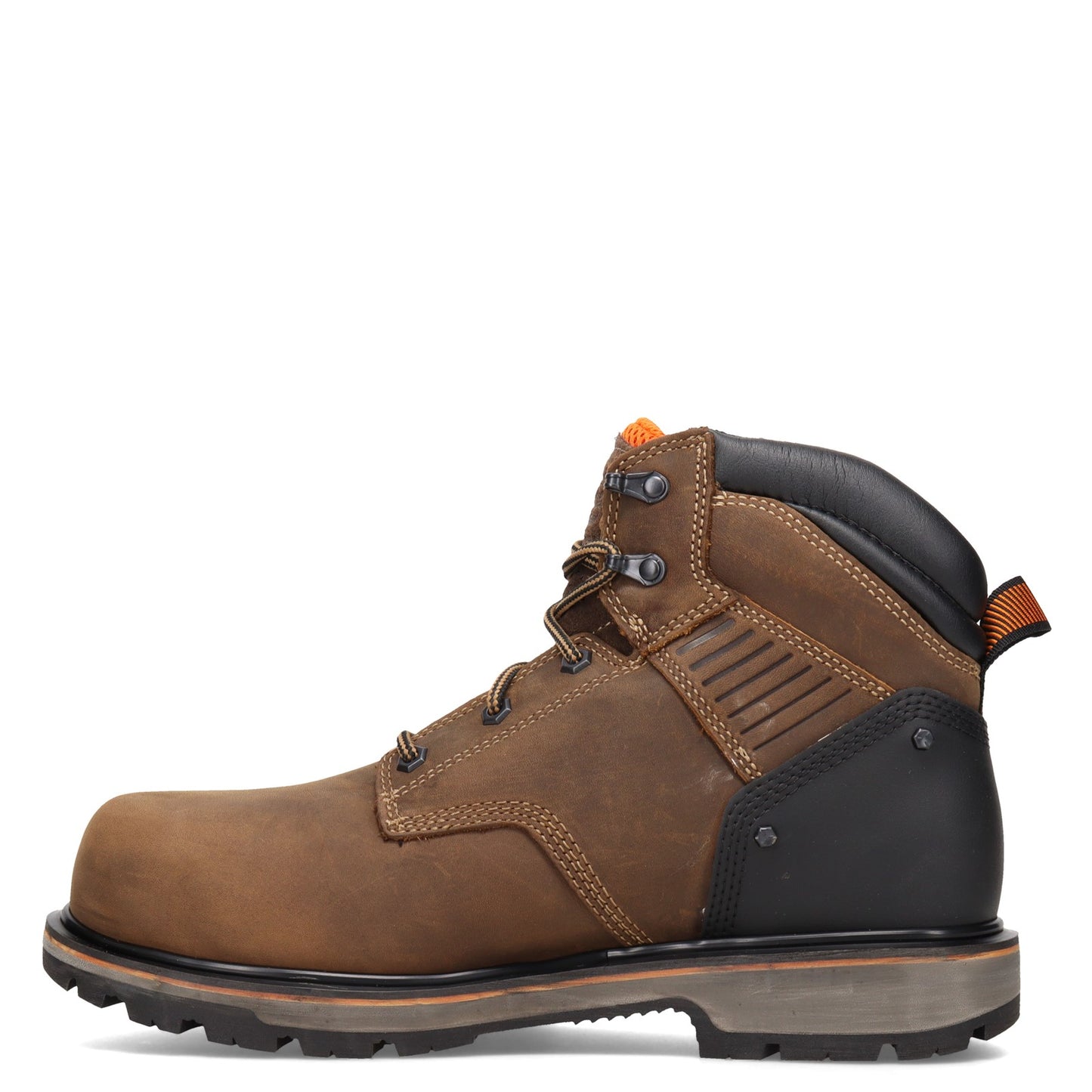 Peltz Shoes Men's Timberland Pro Ballast 6in Comp Toe Work Boot BROWN TB0A29HT214