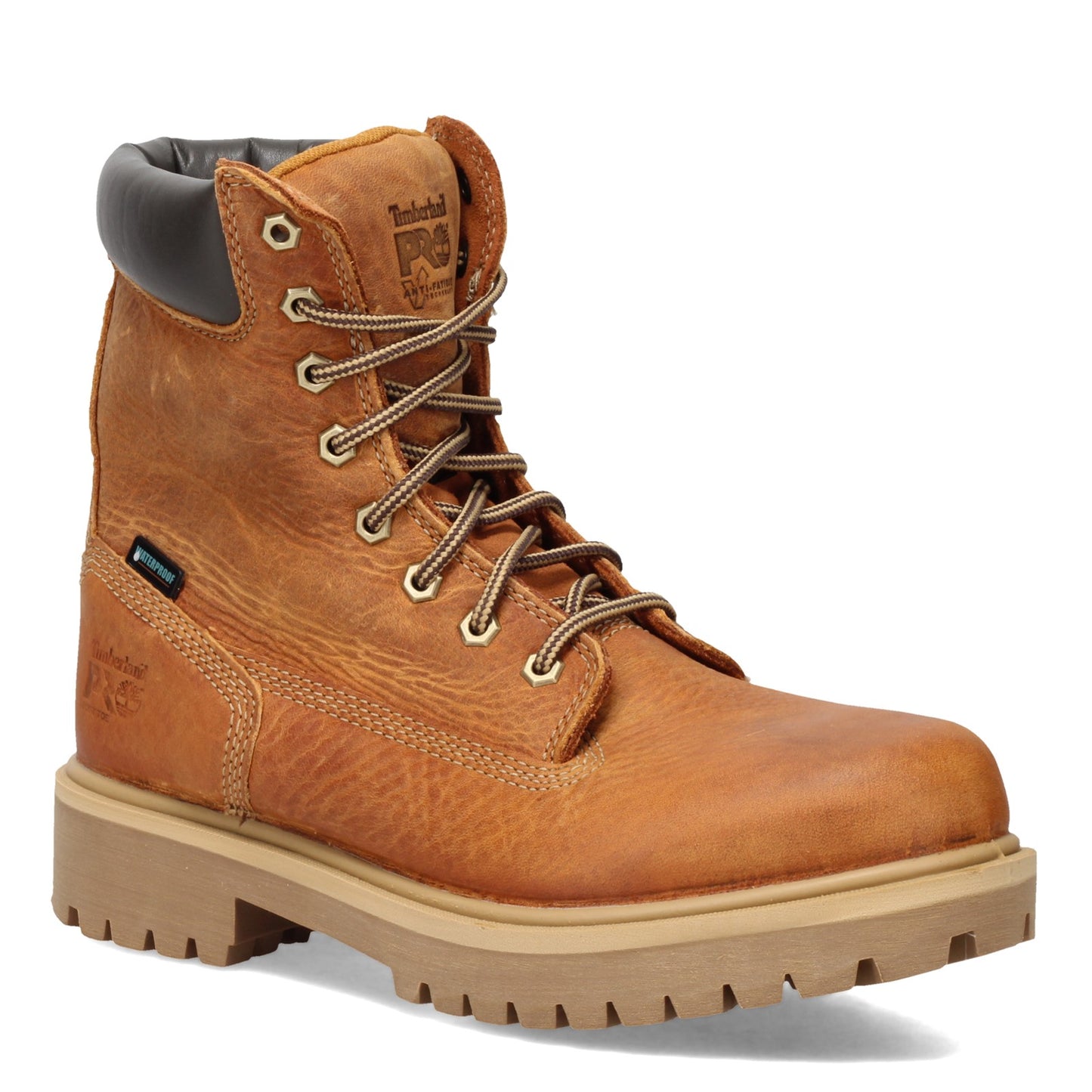 Peltz Shoes Men's Timberland Pro Direct Attach 8in Work Boot BROWN TB0A29X8214