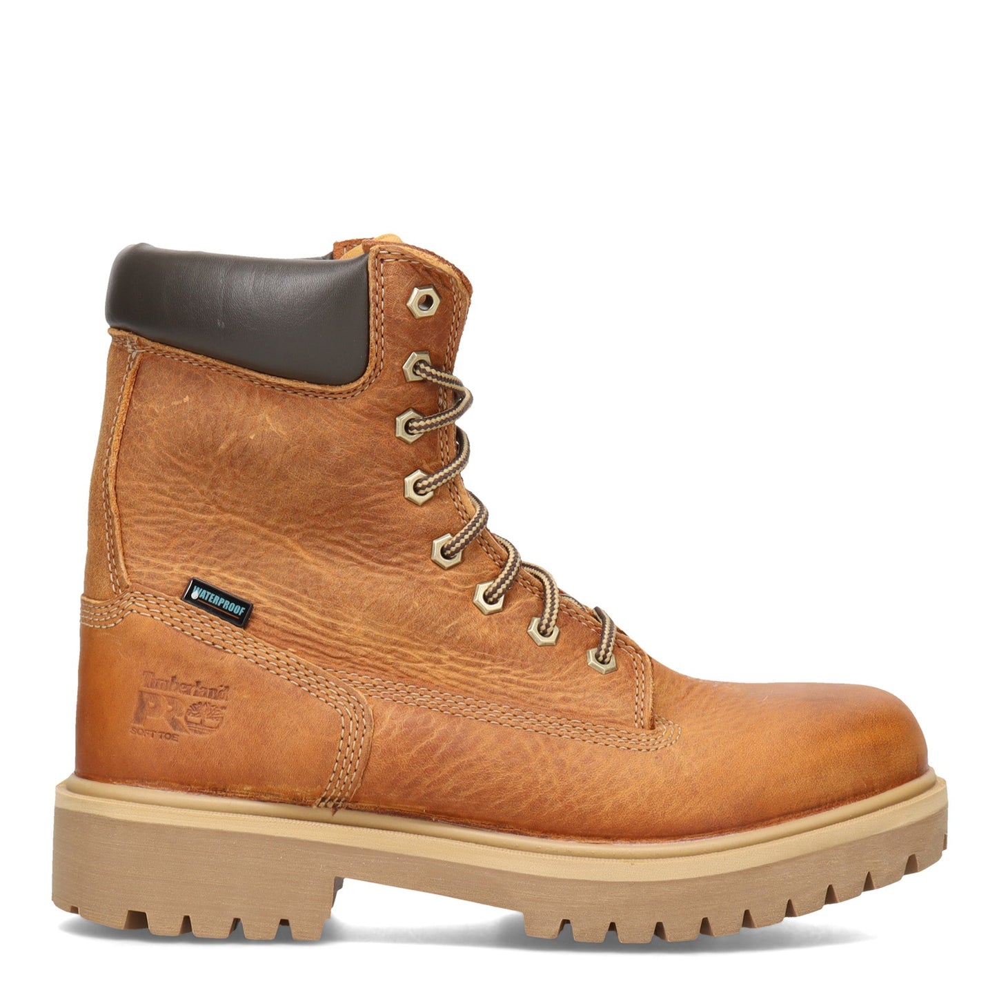 Peltz Shoes Men's Timberland Pro Direct Attach 8in Work Boot BROWN TB0A29X8214