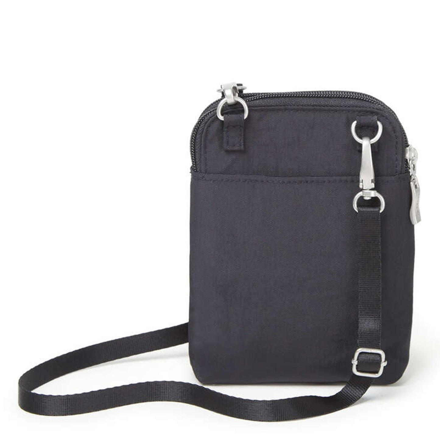 Peltz Shoes Baggilini Take Two Rfid Bryant Crossbody BLACK TBR401-BLACK