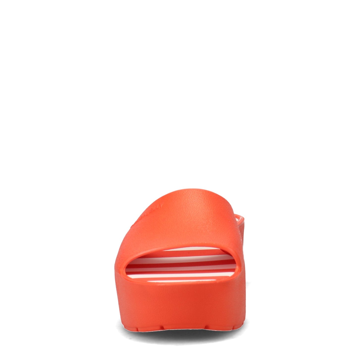 Peltz Shoes Women's Lemon Jelly Teela Slide ORANGE TEELA03-ARANCIO