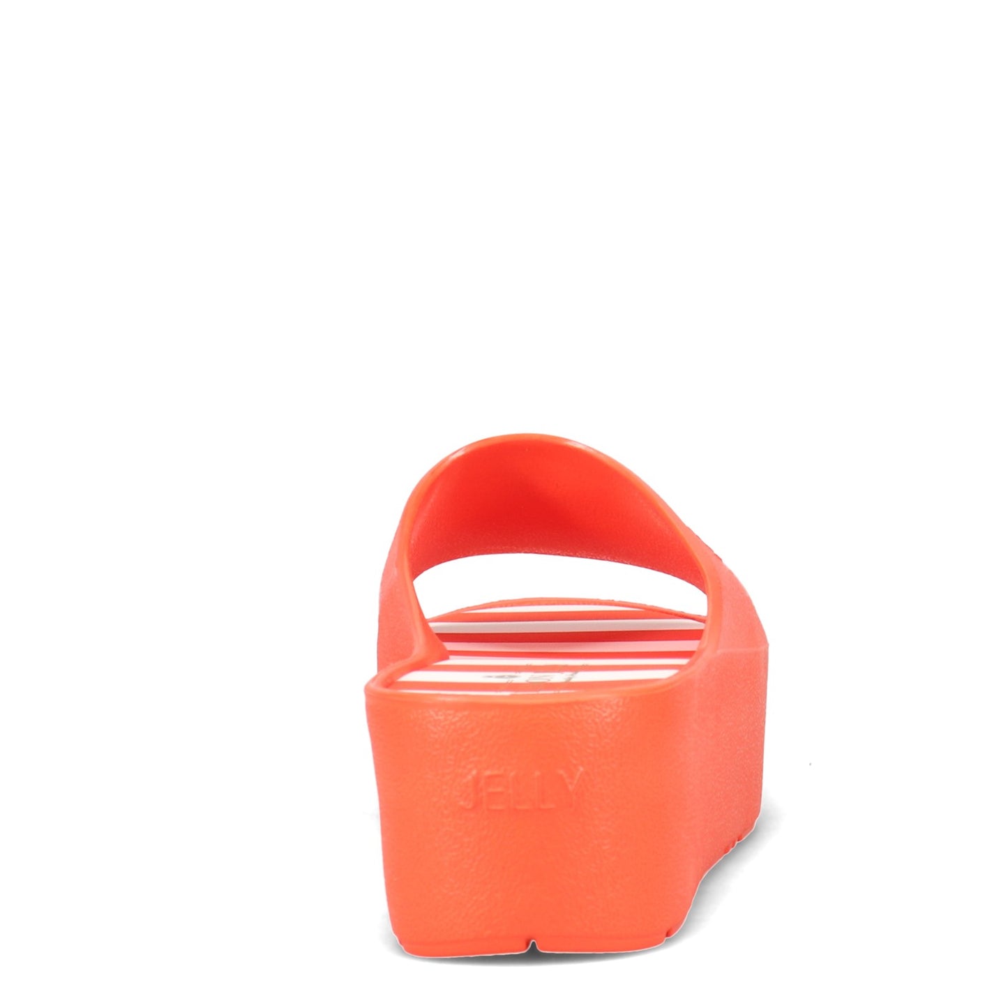 Peltz Shoes Women's Lemon Jelly Teela Slide ORANGE TEELA03-ARANCIO