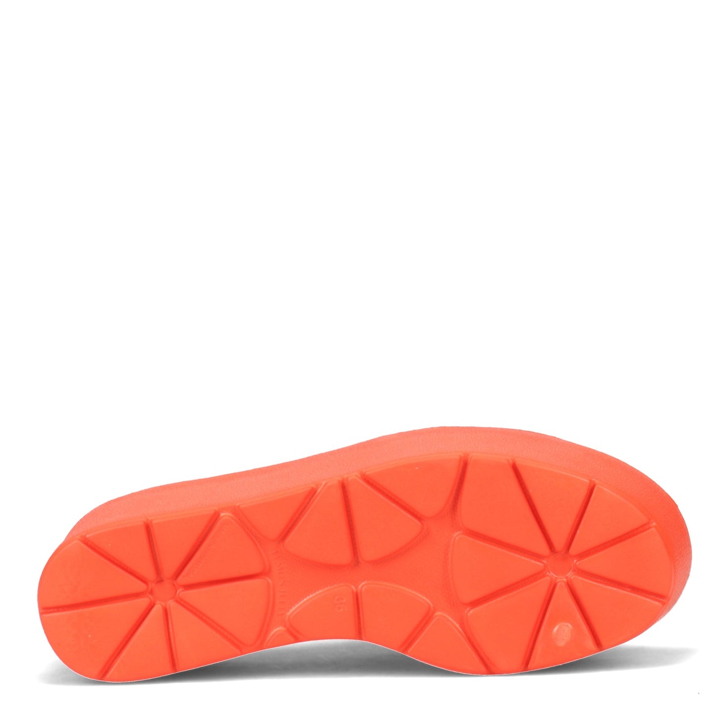 Peltz Shoes Women's Lemon Jelly Teela Slide ORANGE TEELA03-ARANCIO