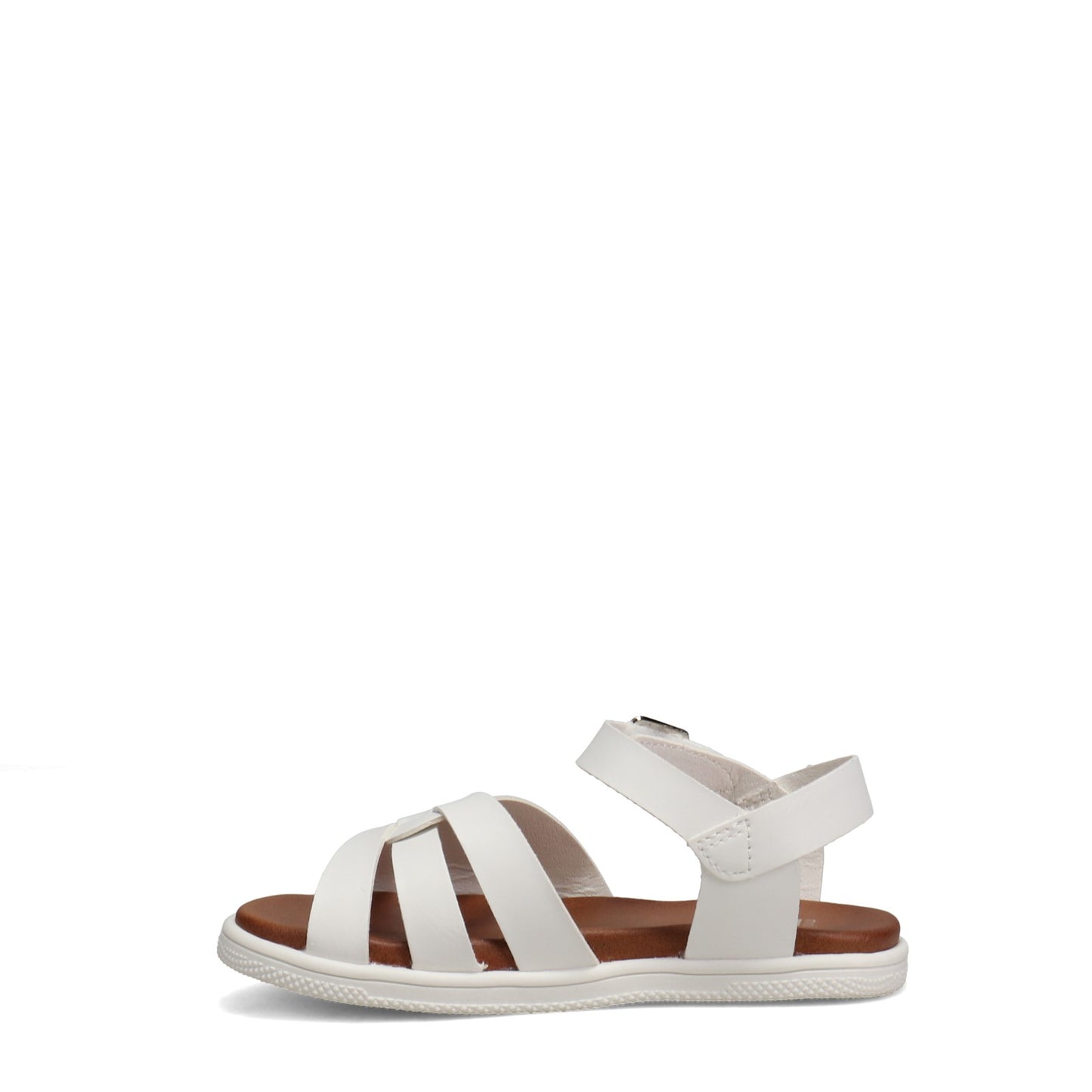 Peltz Shoes Girl's MIA Kids Little Minnie Sandal - Toddler & Little Kid WHITE TGT275-WHT