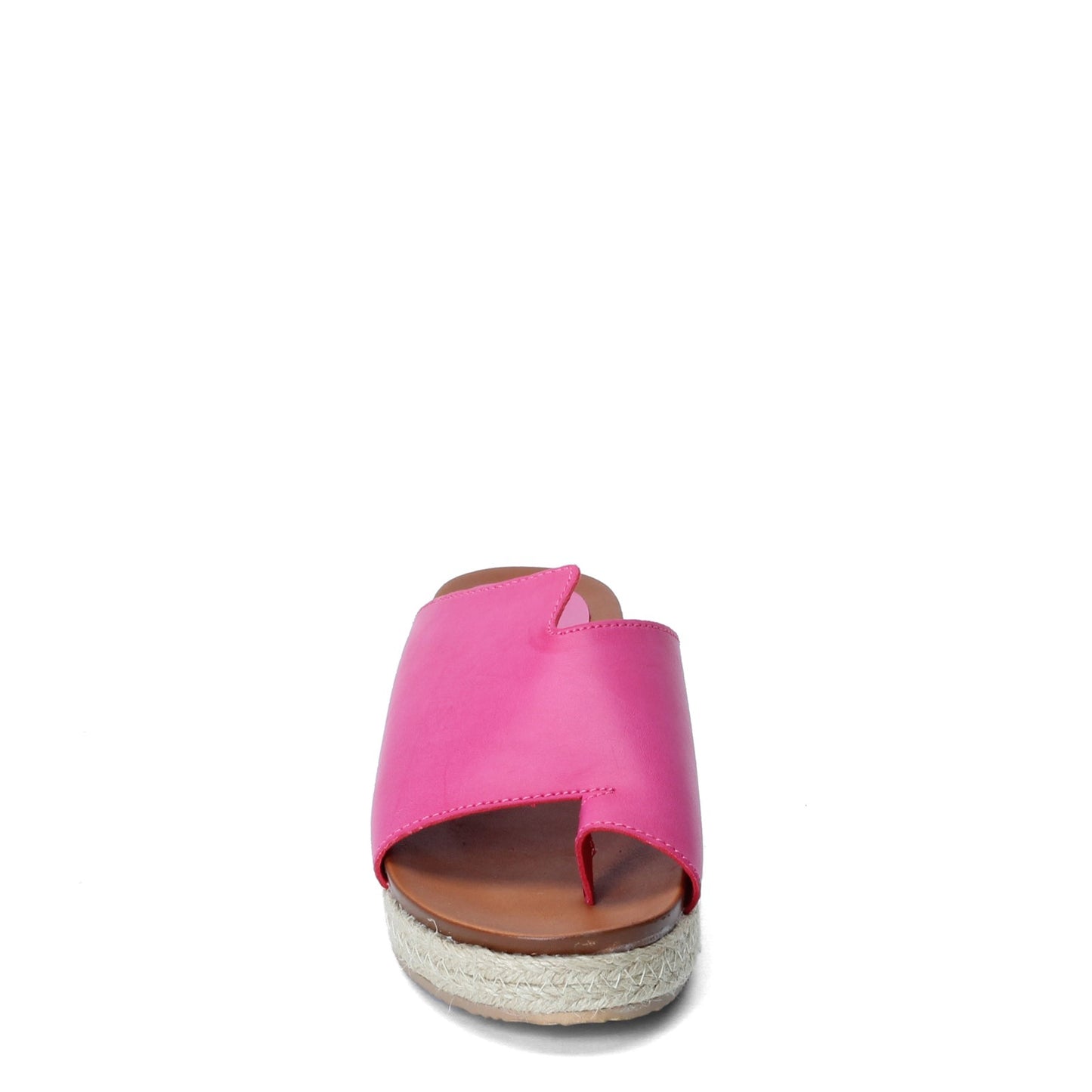 Peltz Shoes Women's Patrizia Toeloop Sandal Fuschia TOELOOP-FX