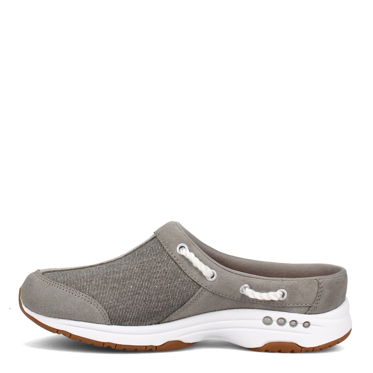 Peltz Shoes Women's Easy Spirit Travelport Clog GREY TRAVPORT23-060