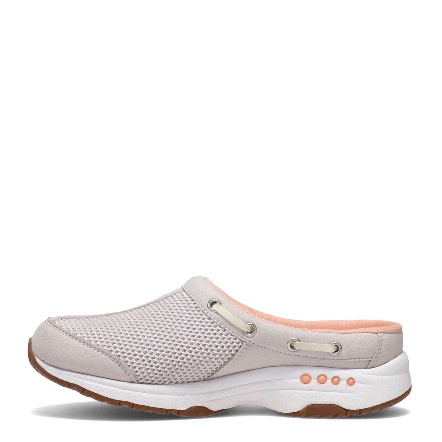 Peltz Shoes Women's Easy Spirit Travelport Clog GREY LIGHT TRAVPORT79-050