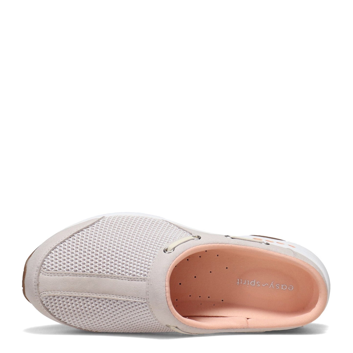 Peltz Shoes Women's Easy Spirit Travelport Clog GREY LIGHT TRAVPORT79-050